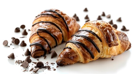 croissant on a plate