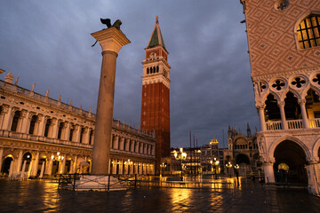 Piazza San Marco in the evening