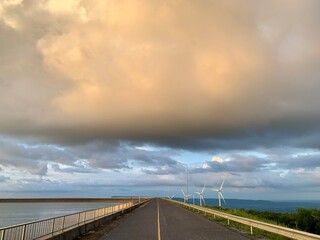 Windmill view point Lam Takhong Dam