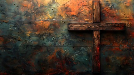 Christianity Religious Background - obrazy, fototapety, plakaty