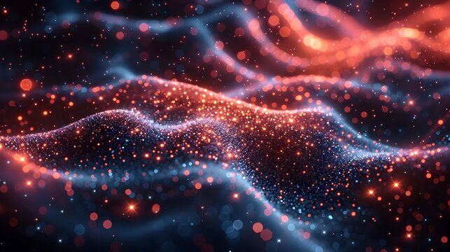 Modern Technology Themed Digital Background