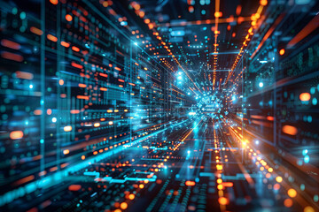 Obraz premium Data mining concept