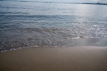 砂浜　波　09
