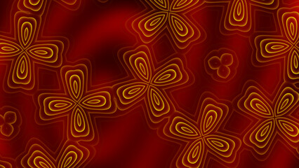 Concentric circles expanding outward from central point, with vibrant hues blending seamlessly to represent propagation of sound waves through space