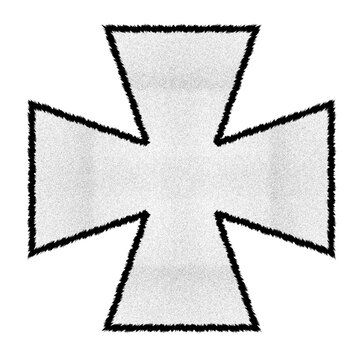 black and white cossack pattee cross and other past and present organizations in various countries