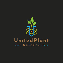 United Plant Science, EcoBotanicals, logo design for Plant with vector file