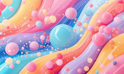Pastel candy color background