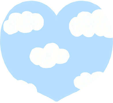 Heart cartoon for valentine's day	