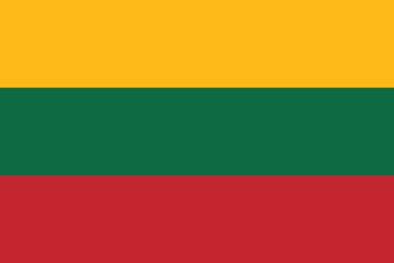 National Flag of Lithuania, Lithuania sign, Lithuania Flag