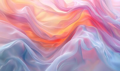 Smooth pastel colored abstract background