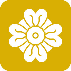 Mint Marigold Icon Style