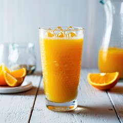 Freshly made orange juice