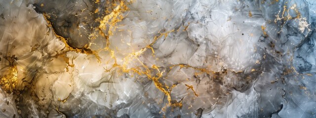 Marble material in gold beige gray as background	