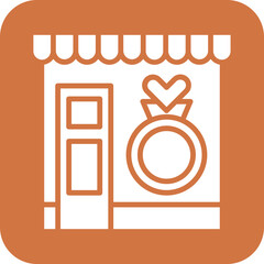 Jewlery Store Icon Style