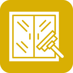 Window Cleaning Icon Style