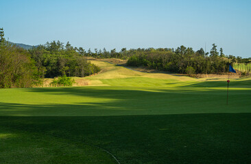 Golf, screens, grass