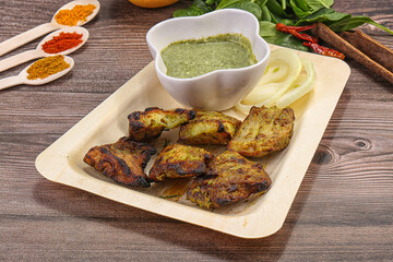 Indian cuisine - Fish tikka tandoori