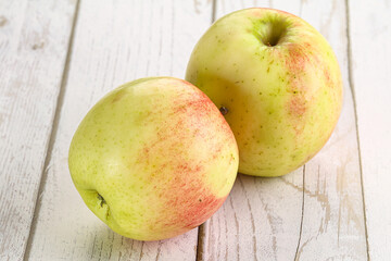 Sweet juicy ripe organic apples