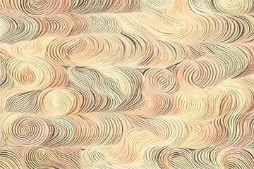 Abstract waves in shades of pale rainbow color beige canvas background