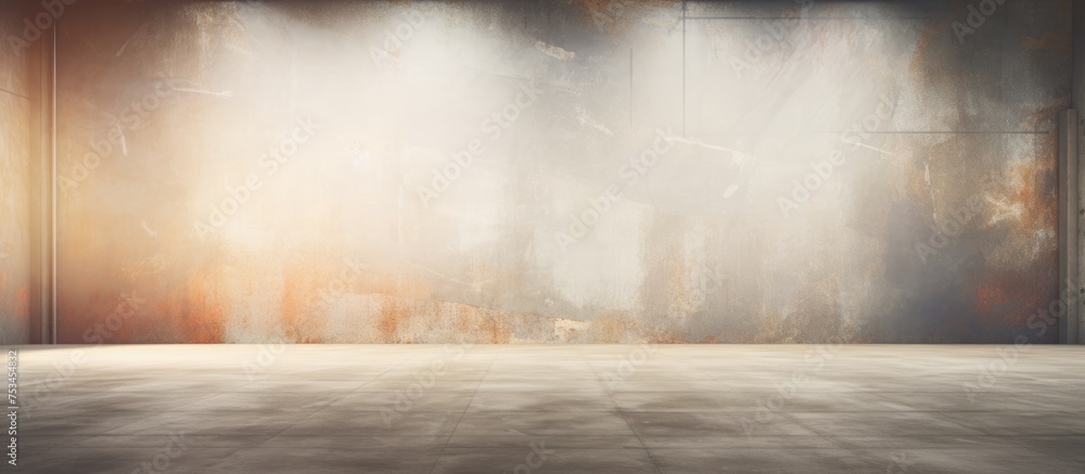 Poster abstract empty studio background