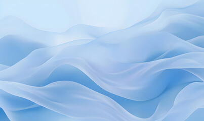 A simple background with blue soft, delicate, quiet gradients, Generative AI 