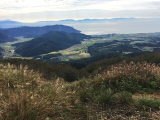 野山の景色
