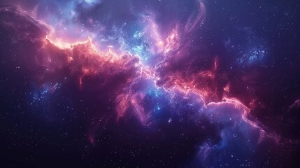 space nebula and galaxy