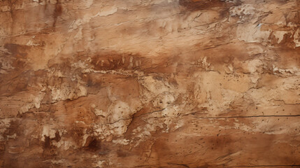 A closeup of a brown dirty wall
