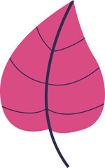 Bright Leaves Illustration