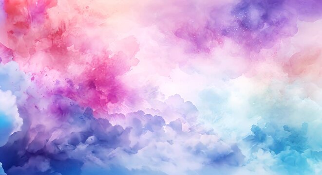 Abstract watercolor background, blend with space for overlay