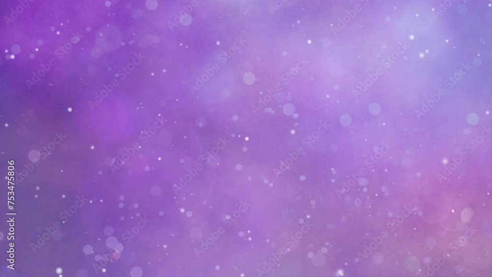 Poster pastel dreams: serene blue and purple abstract background animation - subtle motion: soft particles 