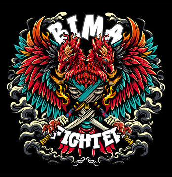 bima fighter ( budaya bima NTB )