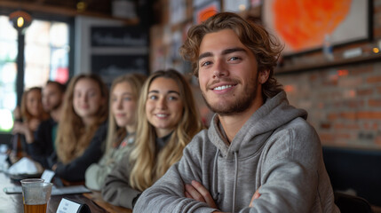 Participants of a training course.