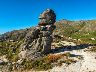 The Pica da Illa, one of the most fascinating natural megalithic monuments in all of Galicia....