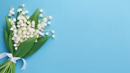 Bouquet of lilies of the valley