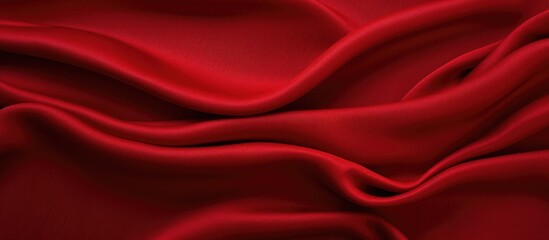 Obraz premium red fabric texture