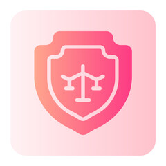 shield gradient icon