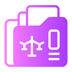document gradient icon