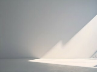 a room or a plain white wall in the sun, perfect for mockups