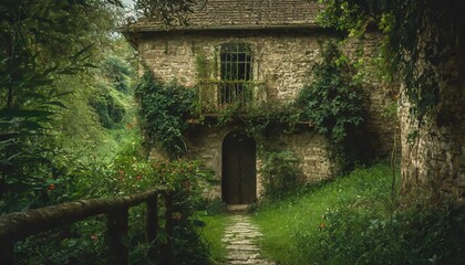 old house in the woods