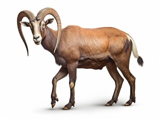 Obraz premium Urial urban planner isolated on white background