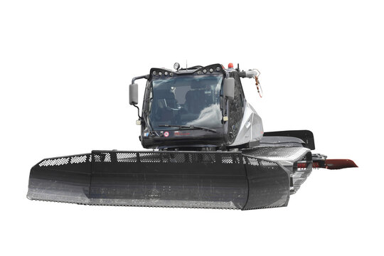 Snow groomer Prinoth Leitwolf brand isolated transparent png cutout