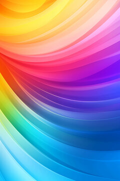 Bright rainbow colored light pattern background image.