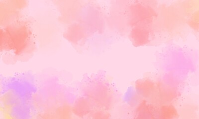 pink watercolor background