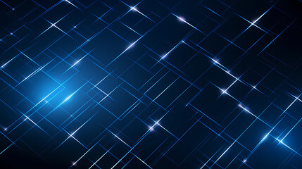 Fototapeta premium Cyberspace grid background, blockchain and abstract technology background