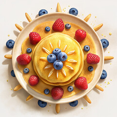 Pancakes in Different Shapes