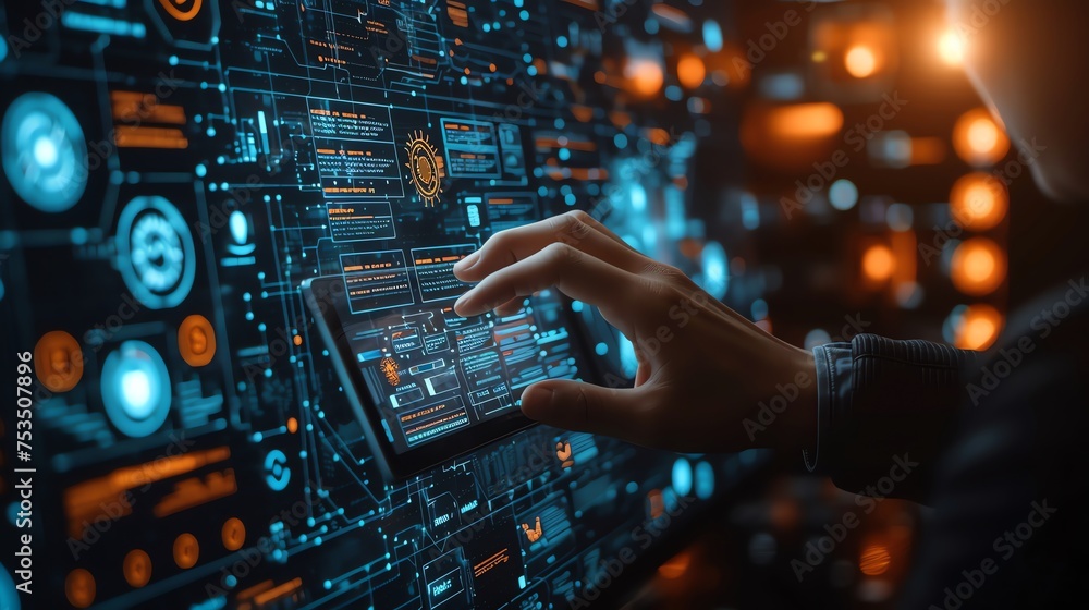 Poster operate artificial intelligence