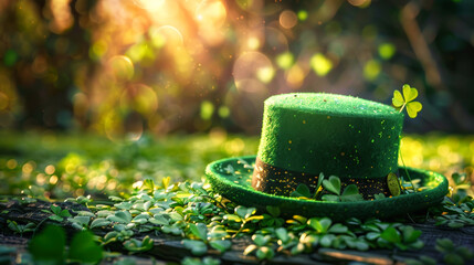 A beautiful composition on the Saint Patrick's Day celebration - Powered by Adobe