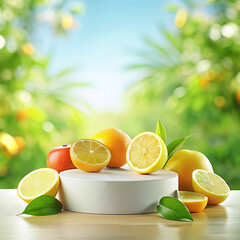 Lemon Fruit Background