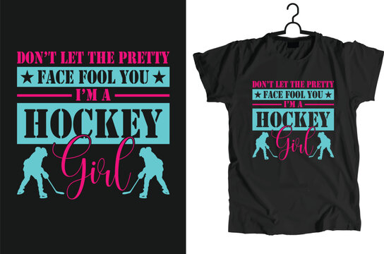 Hockey Design Can Use For t-shirt, Hoodie, Mug, Bag etc.